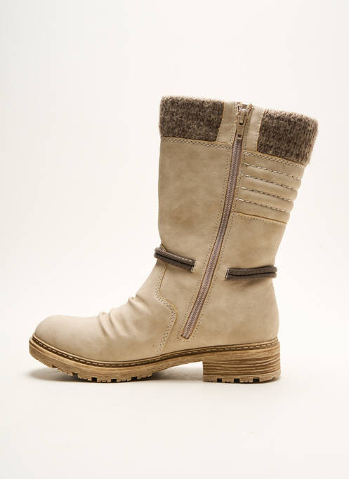 Botine/Ghete bej RIEKER femeie