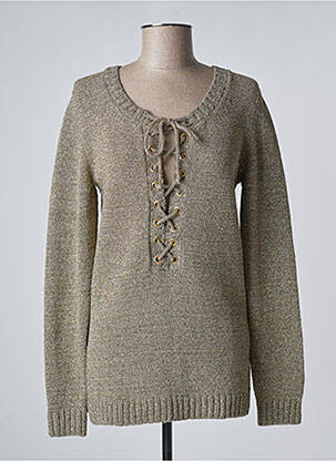 Pulover tunică galben LAURENCE DOLIGE femeie