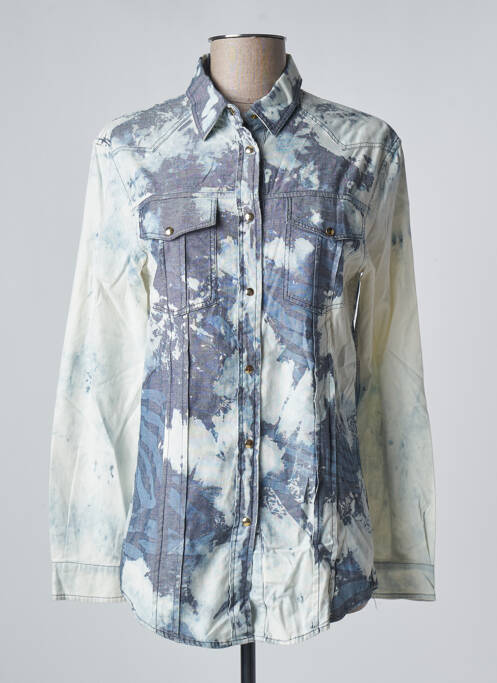 Cămașă cu mâneci lungi albastru PIERRE BALMAIN bărbat