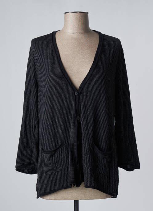 Vestă cu mâneci lungi negru TRANSIT femeie