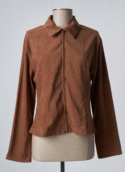 Cămașă maro CAPRICINE.K femeie