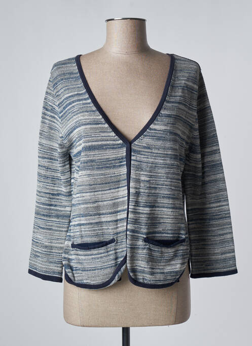 Vestă cu mâneci lungi albastru ROSE ANNA femeie