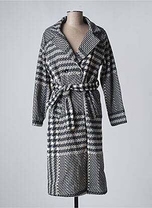 Palton lung negru ANGELICA femeie