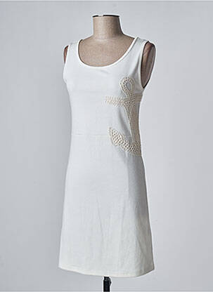 Rochie midi alb VFISH femeie