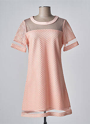 Rochie midi roz SO SWEET femeie