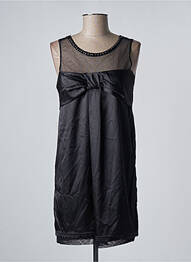 Rochie midi fără mâneci fără mâneci negru ESPERANCE femeie