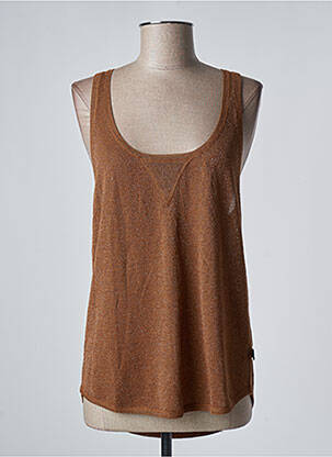 Top maro I LOVE MY T'S femeie