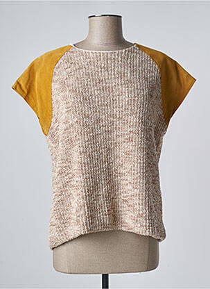 Top galben ROSE ANNA femeie