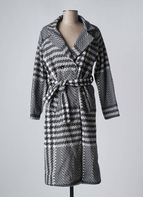 Palton lung negru ANGELICA femeie