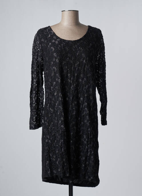 Rochie midi negru PIMENT ROUGE femeie