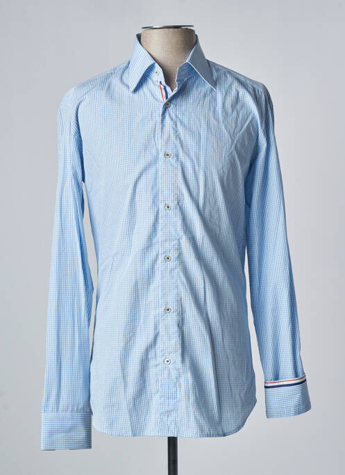 Cămașă cu mâneci lungi albastru GIANNI FERRUCCI bărbat