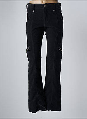 Pantalon drept negru VERSACE femeie
