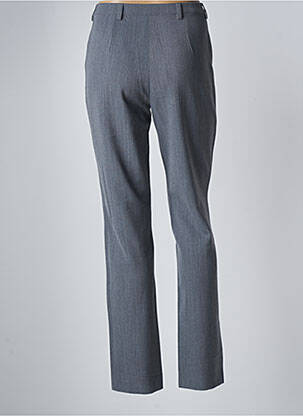 Pantalon drept elasticitate talie înaltă gri ZAFFIRI femeie