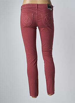 Pantalon 7/8 elasticitate talie joasă roșu SIWY femeie