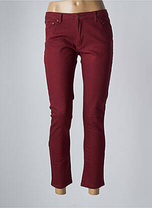 Pantalon 7/8 elasticitate mărime normală roșu SUNCOO femeie