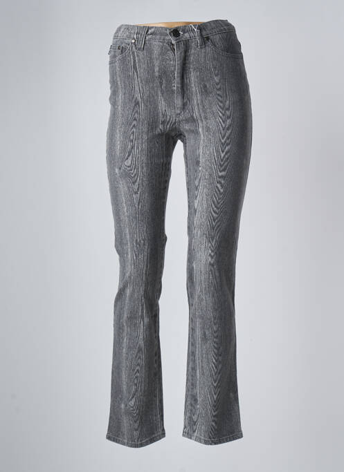 Blugi cu croială dreaptă gri CAVALLI femeie