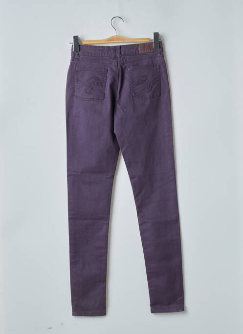 Pantalon slim violet ET COMPAGNIE femeie