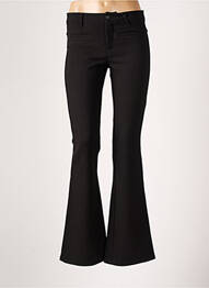 Pantalon slim talie înaltă talie înaltă negru DENIM STUDIO femeie