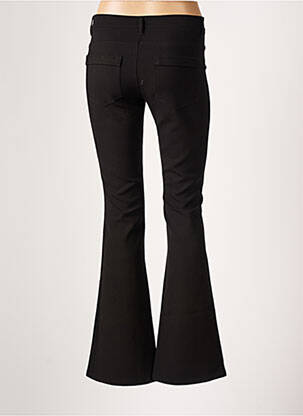 Pantalon slim buzunare talie înaltă negru DENIM STUDIO femeie