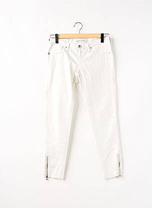 Pantalon buzunare talie joasă alb TAKE TWO femeie