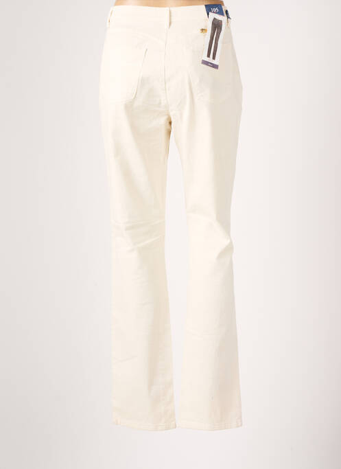 Pantalon drept bej TRUSSARDI JEANS femeie