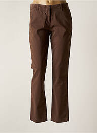 Pantalon chino talie joasă talie joasă maro U.S. POLO ASSN femme