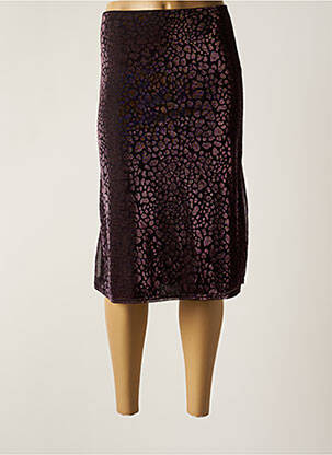 Fustă midi violet LEELOO femeie