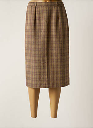 Fustă midi maro 20/20 femeie