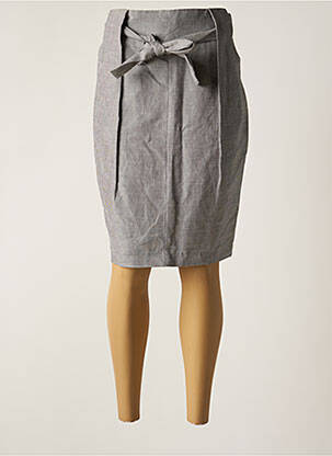 Fustă midi gri TOUPY femeie