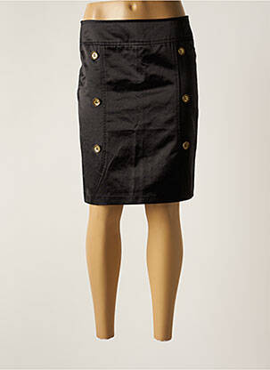 Fustă midi negru ZEPELINE femeie