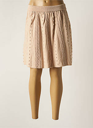 Fustă midi elasticitate roz RED VALENTINO femeie