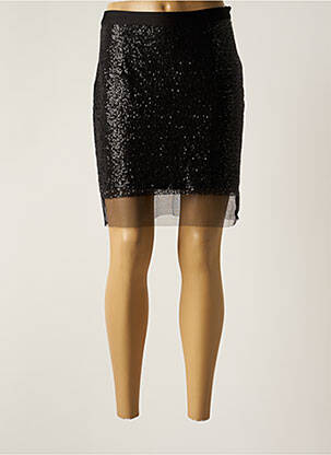 Fustă midi negru LAUREN VIDAL femeie