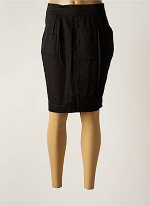 Fustă midi negru LES FEES DE BENGALE femeie