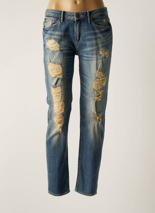 Blugi cu croială slim albastru LE TEMPS DES CERISES femeie