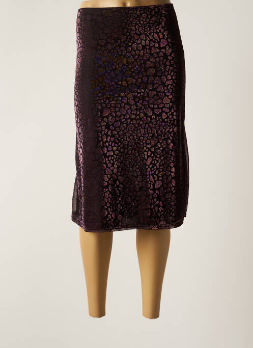 Fustă midi violet LEELOO femeie