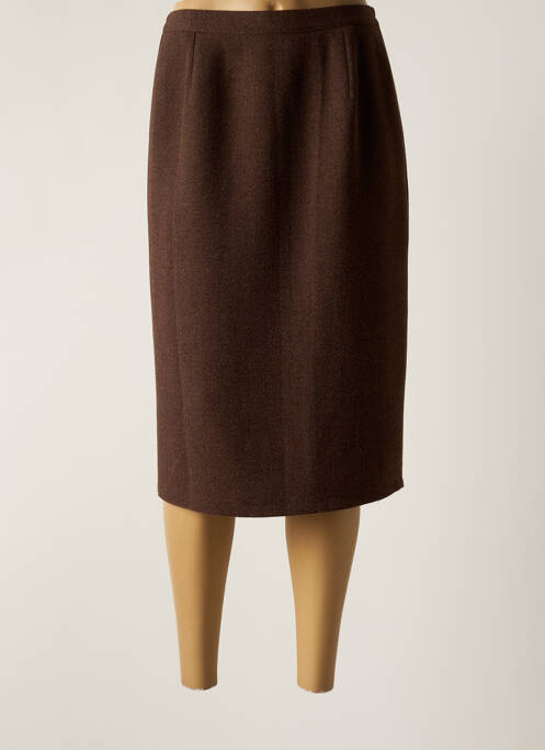 Fustă midi maro GRIFFON femeie