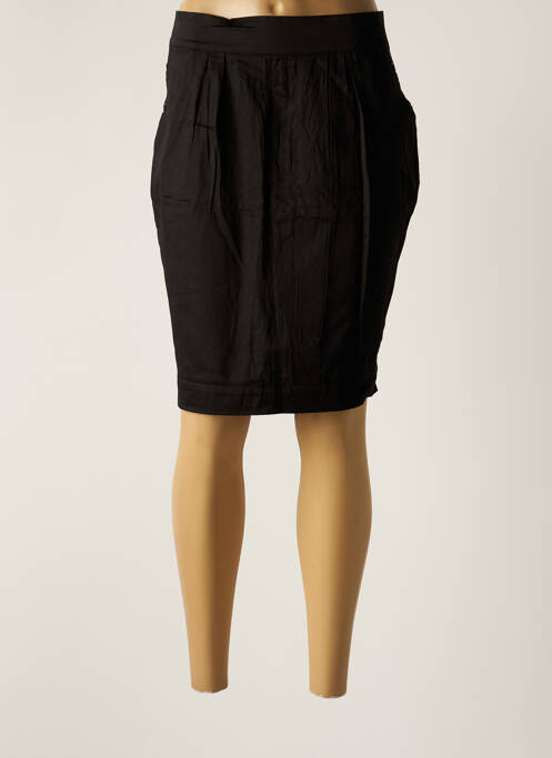 Fustă midi negru LES FEES DE BENGALE femeie