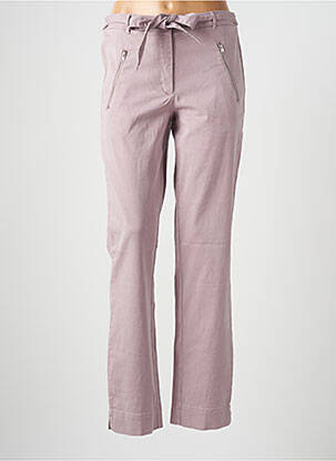 Pantalon drept elasticitate mărime normală violet SYM femeie