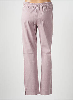 Pantalon drept elasticitate mărime normală violet SYM femeie