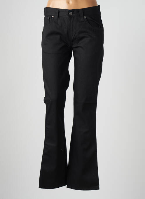 Blugi cu croială evazată negru NUDIE JEANS CO femeie