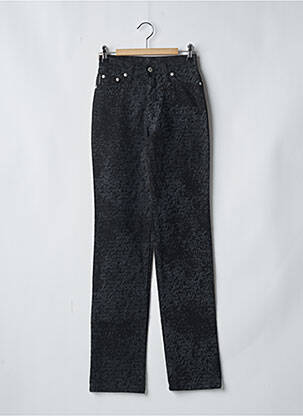 Pantalon slim elasticitate mărime normală negru PIANURASTUDIO femeie