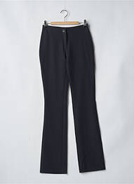 Pantalon evazat elasticitate negru IDSENS femeie