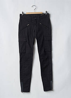 Pantalon cargo subțire mărime normală negru HERRLICHER femeie