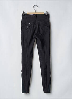 Pantalon slim conic mărime normală negru MONTAR femeie