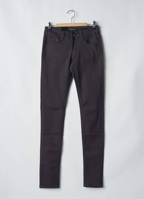 Pantalon slim negru MISS OK femeie