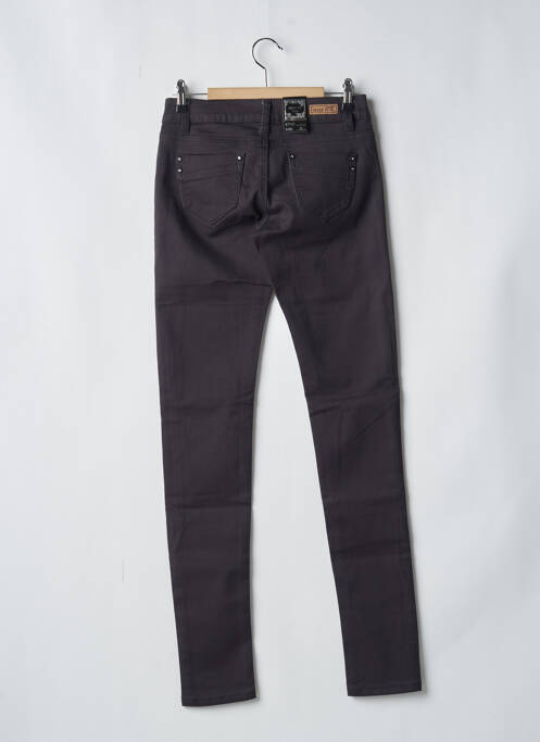 Pantalon slim negru MISS OK femeie