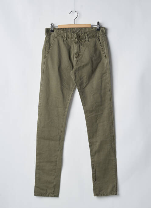 Pantalon slim verde LE TEMPS DES CERISES bărbat