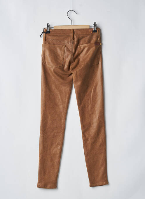 Pantalon slim maro 7 FOR ALL MANKIND femeie