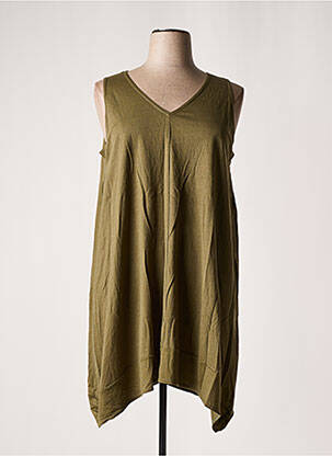 Rochie midi verde FRANCK ANNA femeie