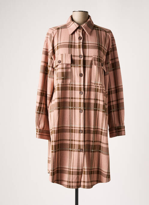 Rochie midi roz YESTA femeie